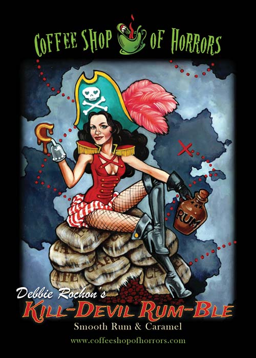 Smooth Rum Caramel Flavored Coffee - Debbie Rochon's Kill-Devil Rum-Ble